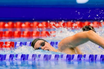 4 x 100 vrij dames als derde naar de finale