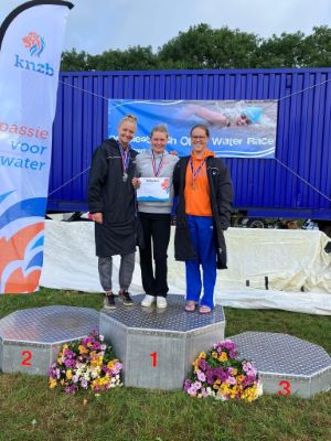 Biesboschzwemmers geknipt voor organisatie NK Open water in Gemeente Altena