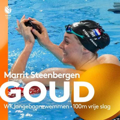 Steenbergen prolongeert wereldtitel op 100 vrij