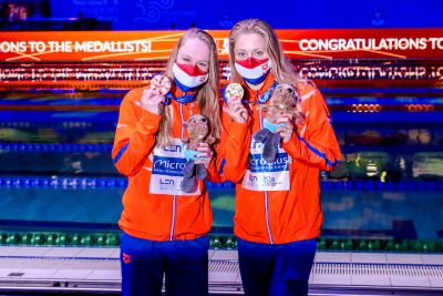 Goud en brons voor Kira Toussaint en Maaike de Waard